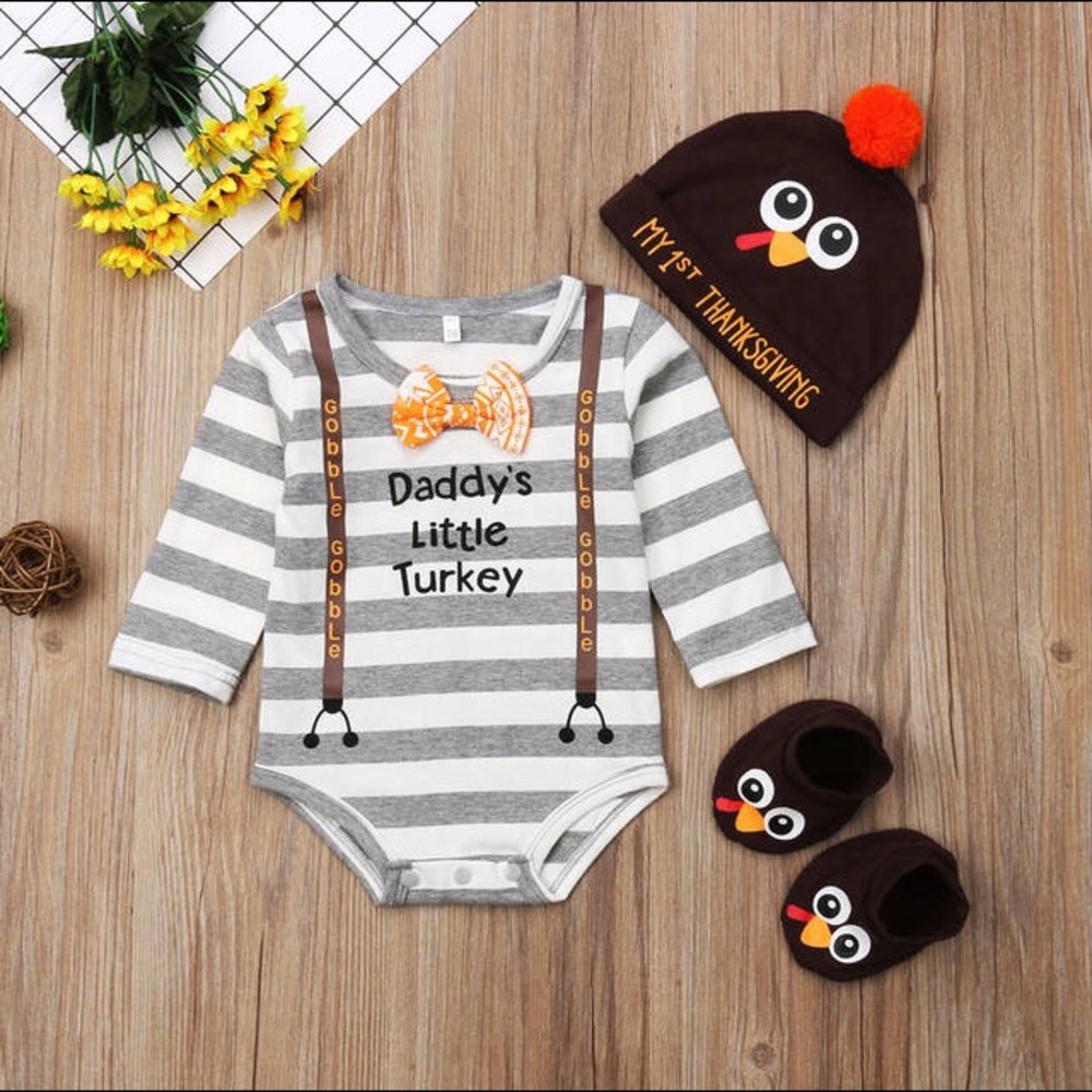 Thanksgiving 3 pieces outfit